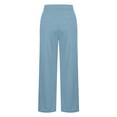 thumbnail image 4 of Yindaity Girls Sweat Pants Size 10-12 Girls' and Toddler Sweatpants Kids Active Jogger Pants Girls Casual Pull On Pants with Drawstring Pockets(Sky Blue,12-13 Years), 4 of 5