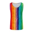 thumbnail image 4 of ALLLIST Men's Tank Tops Sleeveless Summer Big And Tall Pullover Casual Rainbow Underwear for Men Size S-4XL, 4 of 5