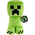 thumbnail image 1 of Figura de peluche Mattel Minecraft Creeper Jumbo de 40 cm inspirada en, 1 of 6