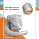 thumbnail image 4 of Accesorio para secador de pelo Seitruly con manguera larga capucha ajustable CE000160-00, 4 of 6