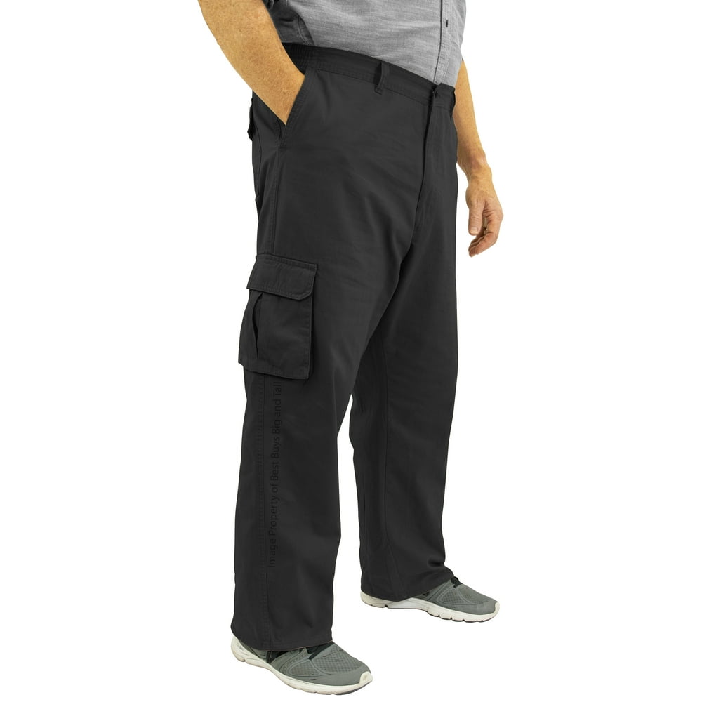 ROCXL - ROCXL Big & Tall Sizes 42 to 68 Men's Cargo Pants Expandable Waist - Walmart.com