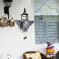 thumbnail image 7 of Halloween Hanging Ghost Decorations Outdoor,Pumpkin Witch Halloween Tree Ornaments,Cute Flying Ghost Straw Windsock Pendant Home Indoor Decor Yard Patio Lawn Garden Outside Party Supplies, 7 of 7