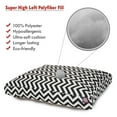 thumbnail image 3 of Majestic Pet | Chevron Rectangle Pet Bed For Dogs, Removable Cover, Black, Large, 3 of 6