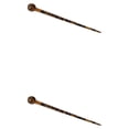 thumbnail image 4 of Qarigey Horquilla de acetato Vintage, accesorios para el cabello de acetato prácticos y ligeros, palillos para el cabello ampliamente oscuro y testarudo 2Conjunto, 4 of 6