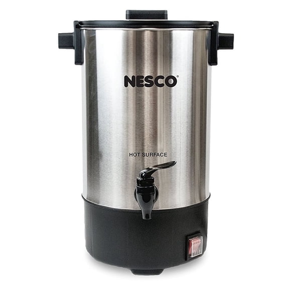 NESCO® CU-25, Professional Coffee Urn, 25 Cups, Stainless Steel