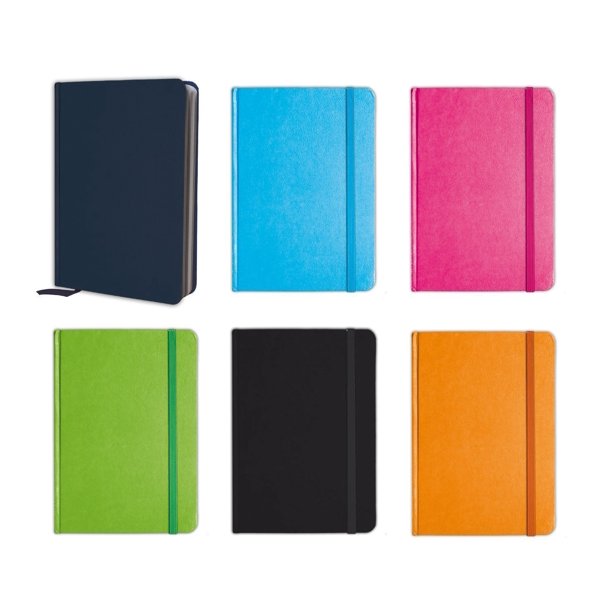Personal Notebook Set (6 Notebooks Total) 5.8" x 8.3" Lined Pages