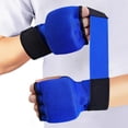 thumbnail image 1 of Guantes interiores de boxeo envolturas para manos protección para muñeca envolturas cómodas y rápidas para Azul, 1 of 8