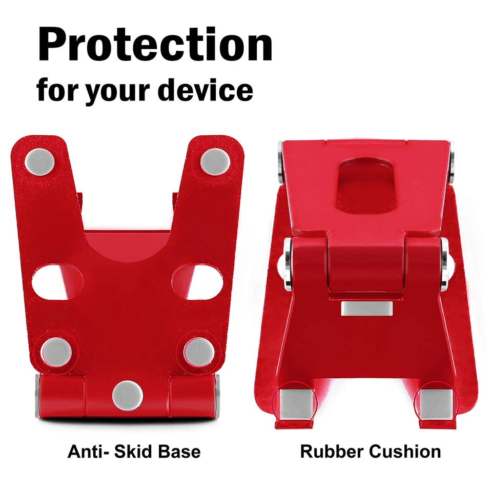 PRIME - Cell Phone Tablet Fully Foldable Stand Dock Holder Cradle Mount Organizer Cha...