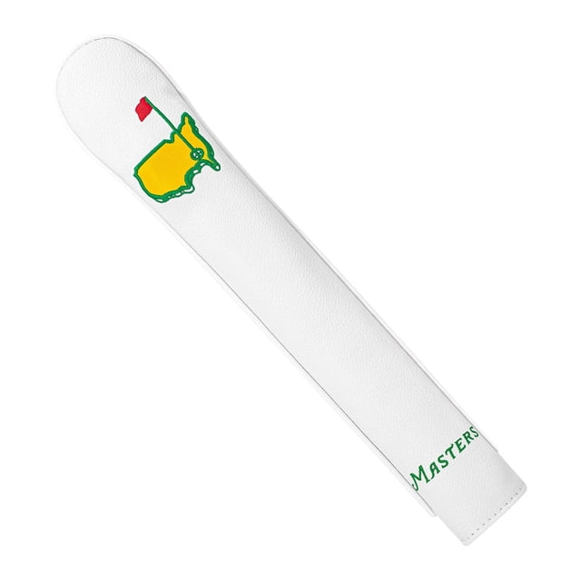 Cubierta de Varilla de Golf Funda de Protección para Barra de Alineación Cubierta Impermeable de PU Diseño Bordado Accesorio de Corrección Adecuada pa Blanco
