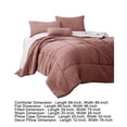thumbnail image 5 of Alice 6 Piece Twin Comforter Set, Reversible, Soft Rose By The Urban Port- Saltoro Sherpi, 5 of 5
