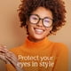 thumbnail image 4 of Gafas de bloqueo de luz azul miyya con funda protectora, 4 of 9