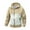 1#Khaki, variant on qolati Men's Lightweight Rain Jacket Zip Up Hooded Coat Outdoor Raincoat Hiking Windbreake jacket with Zipper Pockets
