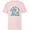 Soft Pink, variant on Disney and Pixar’s Monsters, Inc. Vacation Family Trip - Short Sleeve T-Shirt for Kids - Customized-White