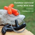 thumbnail image 1 of LJNYFDC Mini Wire Saw Stainless Steel Cable Saw Hand Pocket Rope Saw with Handle Ergonomic Grip Portable Emergency Survival PVC Cutting Tool, 1 of 7