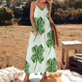 thumbnail image 3 of Robe Sans Manches Motif Trèfle Chanceux pour Femme 2024 Robe de Soirée Robes de Fête pour Femmes Robe Femme, 3 of 5