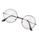 thumbnail image 2 of Gafas con lentes transparentes de estilo vintage, unisex, para hombres y mujeres, gafas con montura metálica, gafas de bronce, 2 of 8