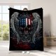 thumbnail image 4 of Independence Day Blanket Festive Flannel Blanket Soft Warm Throw Blanket For Home Sofa Bed Holiday Decoration, 4 of 8