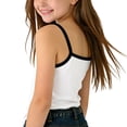 thumbnail image 6 of NAISIBABY Girls Cotton Tank Tops Size 10, Sleeveless Soft Comfy Summer Casual Kids Ribbed Cami Undershirt (1-10T), 6 of 8