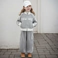 thumbnail image 2 of RGDYPKO Girys Leisure Sports Suit Children Tracksuit Zip Up Athletic Jacket And Jogger Pants 2 Piece Set Holiday Leisure Set, 2 of 5