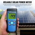 thumbnail image 2 of Medidor de energía solar portátil TENMARS de irradiación solar de 2000 W/m², 2 of 9