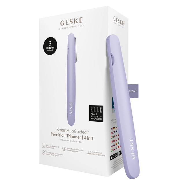 Depilador higiénico sin dolor Precision Trimmer GESKE 4 en 1