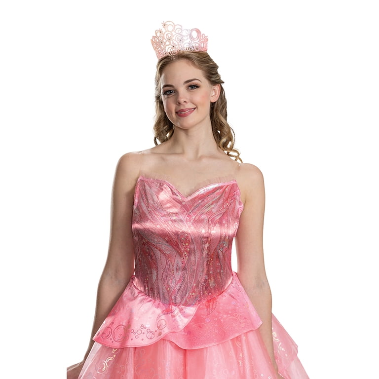 strapless open back dress Glinda Dress Adult - Wicked Part Two Costume
