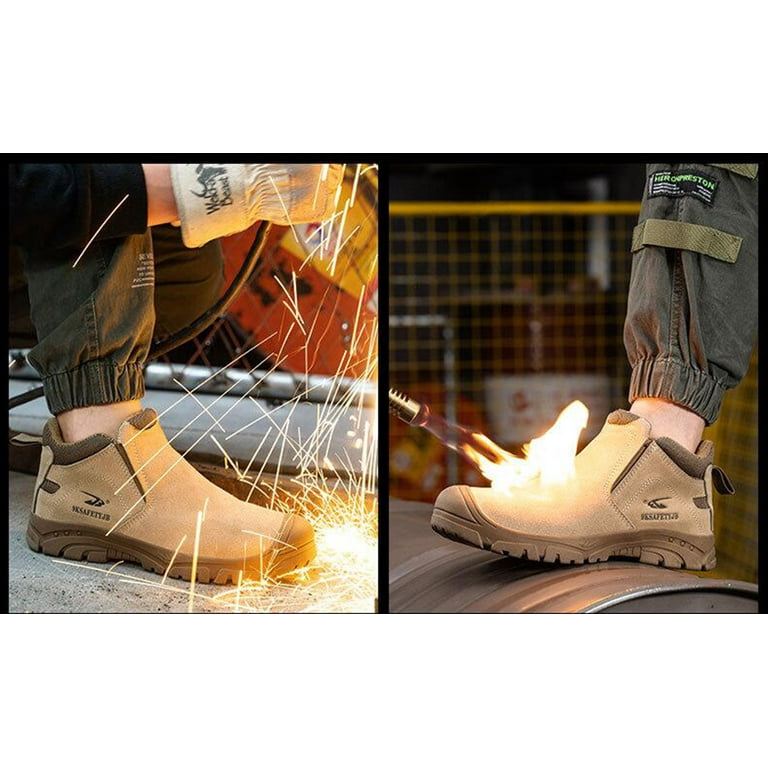Site prairie top safety boots