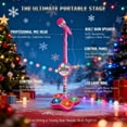thumbnail image 2 of The All-in-One Microphone Toy, 2026 New Kids Karaoke Machine with Adjustable Stand, Colorful LED Lights, Echo Effects & Built-in Music, Children's Microphone for Boys & Girls (Blue), 2 of 8