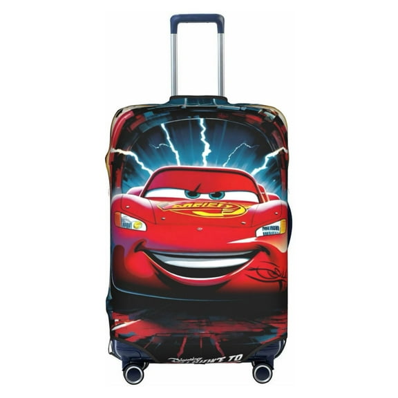 Double-sided Printed Luggage Cover Lightning McQueen Travel Suitcase Protector Baggage Covers Medium