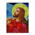 thumbnail image 1 of Rug Making Latch Hooking Kit | Praying Jesus (5 sizes available), 1 of 10