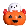 thumbnail image 2 of Figuras de Halloween Adornos Casa de muñecas de dibujos animados Miniaturas de Halloween Mini Resina Fantasma de calabaza, 2 of 9