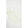 thumbnail image 6 of Tory Burch Womens Mini Miller Thong Flip Flops - Clear - 7, 6 of 6