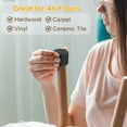 thumbnail image 5 of Uxcell 4Pcs Chair Leg Tips Caps, 1-1/2" Non-Slip Feet End Caps Cover, Flat Chair Leg Floor Protectors, Black, 5 of 7