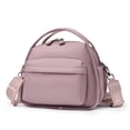 thumbnail image 7 of Nylon Versatile Shoulder Bags Large Capacity Crossbody Bags for Women Ladies Work Shopping Travel Daily Use (Pink), 7 of 7