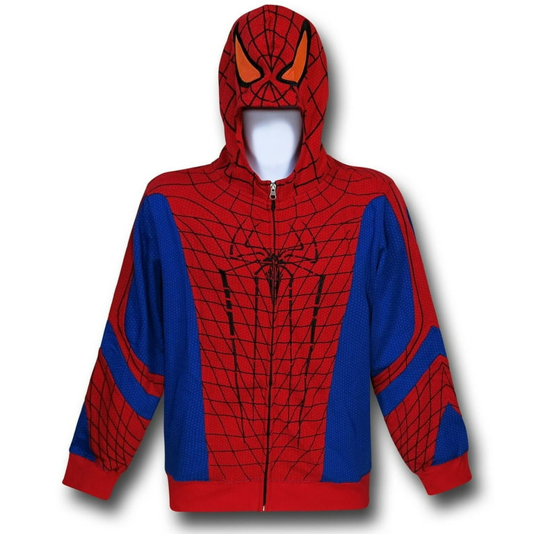 Spiderman Amazing Movie Masked Kids Hoodie Youth Large 11 12