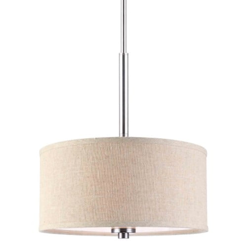 Woodbridge Lighting 13420LeS11501 Drum 18" Wide Led Single Pendant