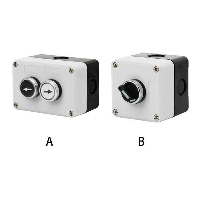Ruiboury Push Button Multipurpose Waterproof Switch Box Insulated Control Boxes Elevator Power Controlling Protective Wide Application 39.1锛坮otary knob锛?Tools & Hardware Other
