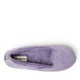 thumbnail image 4 of Dearfoams Womens Rebecca Microfiber Velour Closed Back House Slipper, Widths Available, 4 of 4