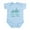 Sky Blue, variant on CafePress - My Nana Loves Me Infant Bodysuit - Baby Light Bodysuit, Size Newborn - 24 Months
