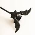 thumbnail image 7 of 7.9in Bat Iron Taper Candlestick – Halloween Party Essential, Seasonal Table Centerpiece Decor Gift, 7 of 7