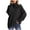 Black, variant on Ediodpoh Cozy Women's Loose Knit Turtleneck Sweater Pullover Long Sleeve with Pattern Womens Sweaters White XXL