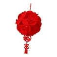 thumbnail image 4 of Adornos colgantes con borlas tradicionales para linternas chinas DIY para el Año Nuevo Chino fu rojo, 4 of 9