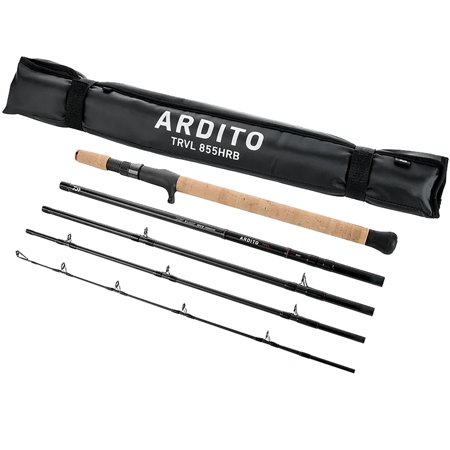 Daiwa 8 5 Ardito Muskie & Pike 5-Piece Travel Casting Fishing Rod - X-Heavy