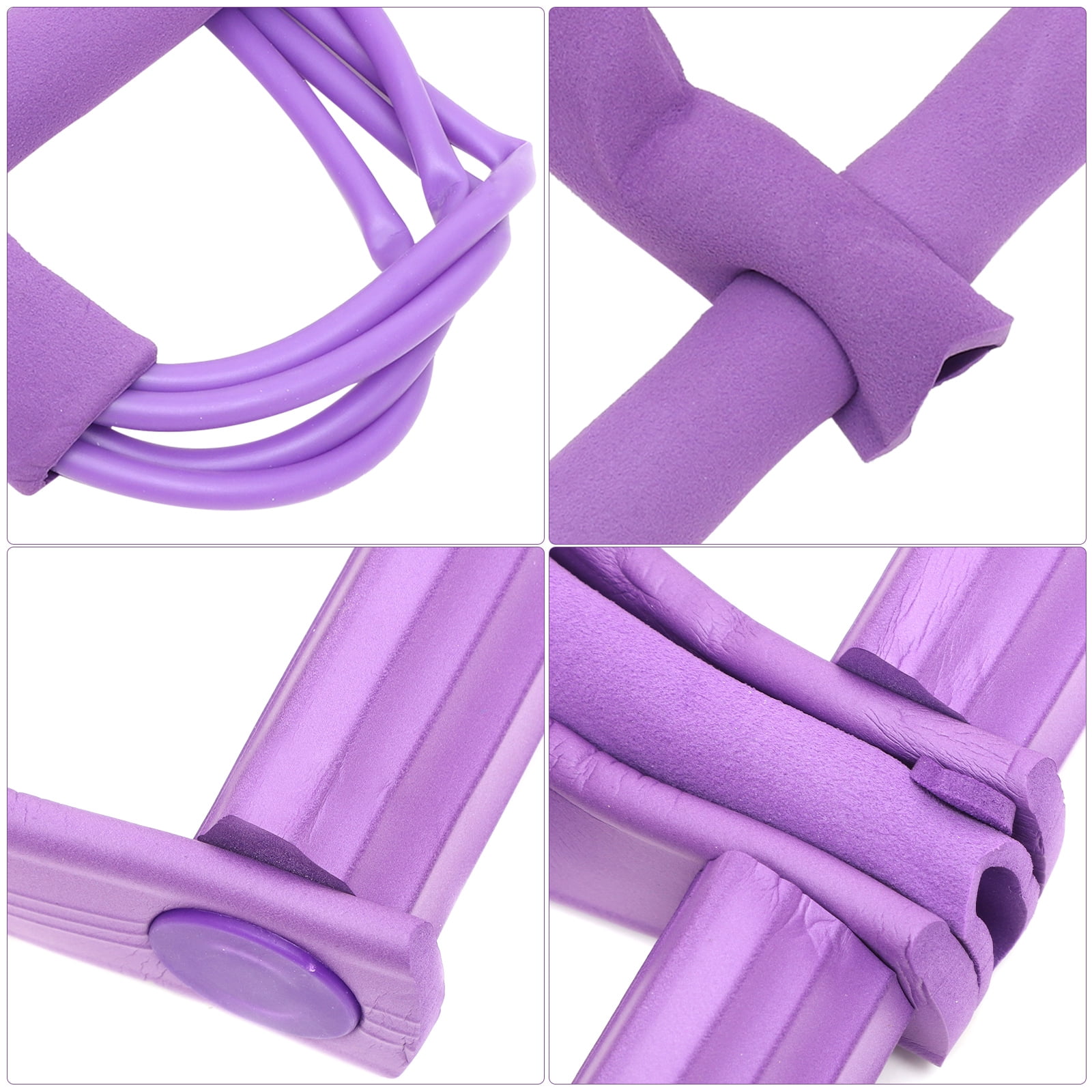 Foot Pedal Puller Yoga Resistance Band Foot Pulling Band for Home (Purple)