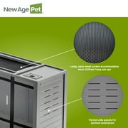 New Age Pet® ECOFLEX® Extra Large 60 Wide Reptile Enclosure, Glass Front Terrarium