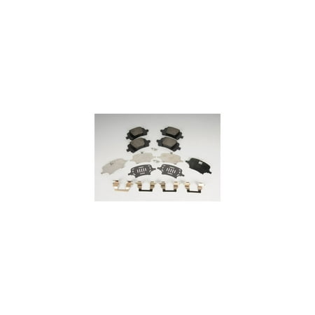 - AC Delco 171-1092 Brake Pad Set, OE Replacement, Front Driver And Passenger Side