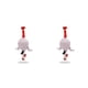 thumbnail image 2 of Matsuzay Bolsa de basura en forma de pollo, clasificación hecha a mano, reutilizable, a prueba de polvo, dispensador de bolsas, accesorios para el hogar Rosado 2piezas Matsuzay CBP194033, 2 of 6