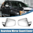 thumbnail image 2 of Rearview Side Mirror Cover Trim Shell Set for Chevrolet Equinox 2010-2017 for GMC Terrain 2010-2017, 2 of 7