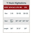 thumbnail image 7 of LazyOne Women's Nightgown, Funny V-Neck Sleep Shirt for Women (Slow in the Morning, L/XL), 7 of 7