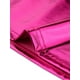 thumbnail image 5 of INSPIRAR CHIC Blusa de Mujer Fiesta Cuello en V Manga Corta Brillante Top Metálico XL Rosa Fucsia, 5 of 6